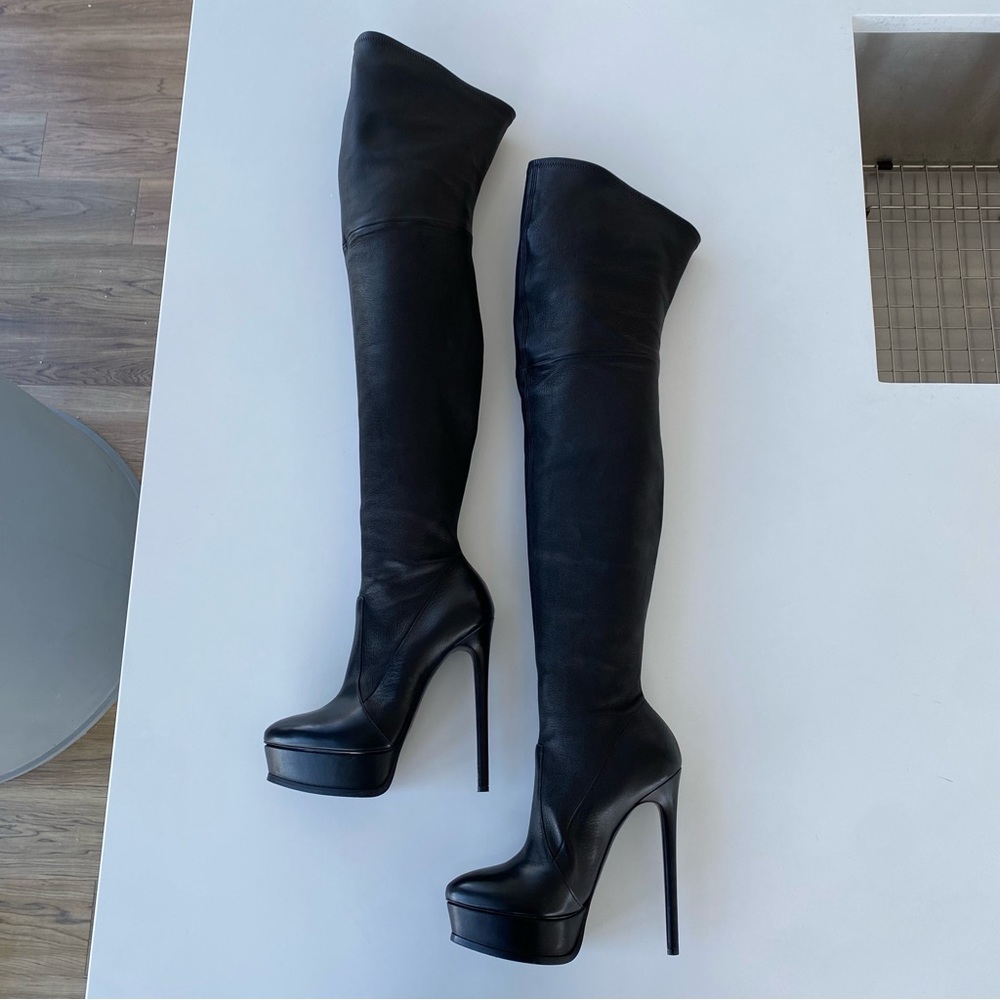 Casadei over the knee boots